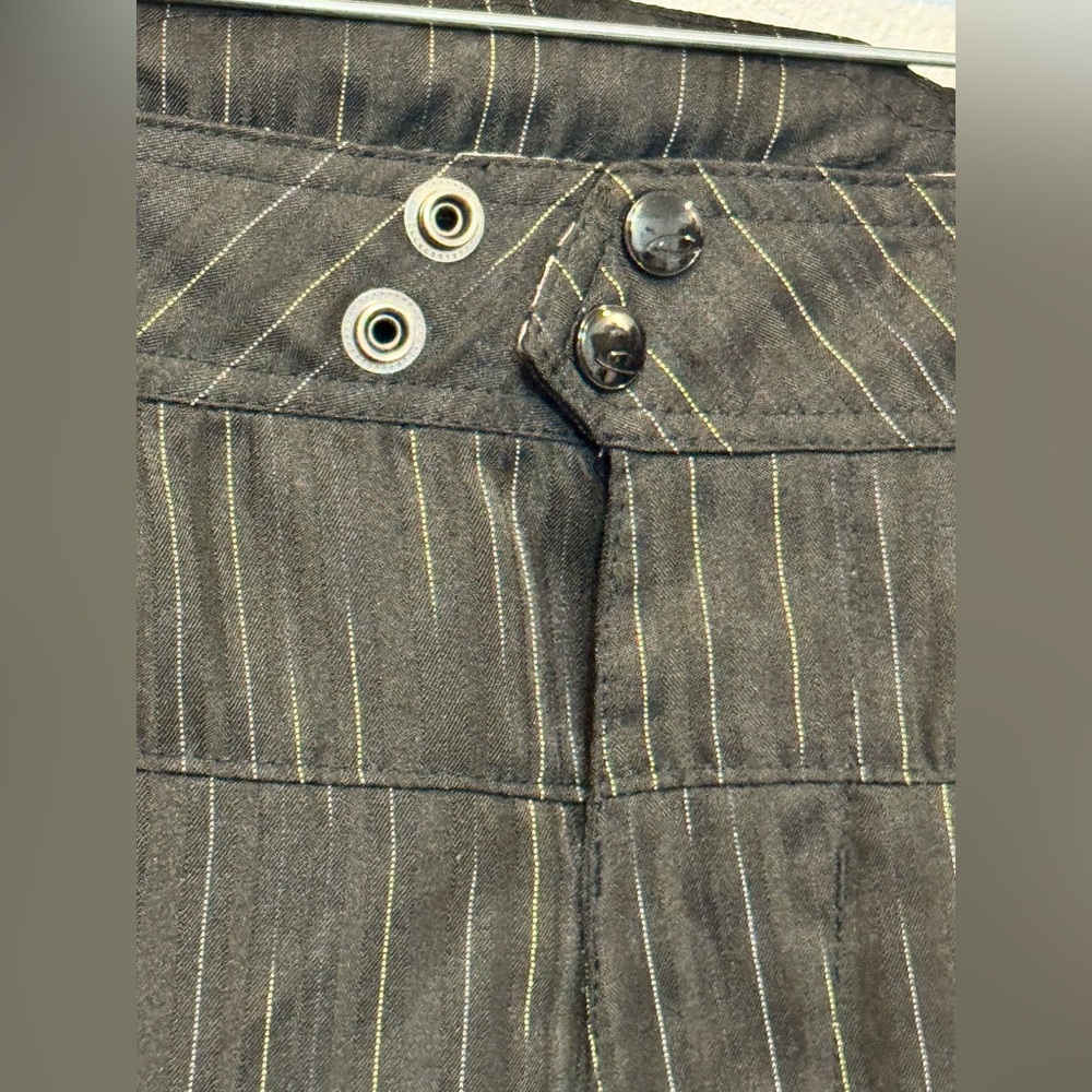Oakley Black Pinstripe Cycling Bark Shorts Men’s 38 - Picture 3 of 15